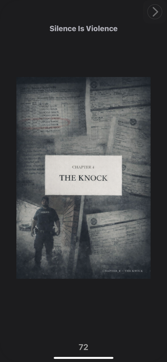 Silence is Violence- a memoir